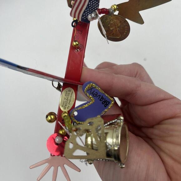 Vintage Silvestri Karen Rossi Fanciful USA Patriotic - Picture 6 of 6